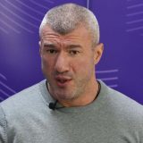 Skup podrške Miši Bačulovu ispred zatvora u Beogradu 4