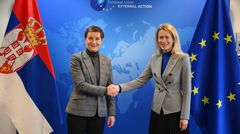 Brnabić danas u Briselu razgovarala sa Kajom Kalas o evropskom putu Srbije 11