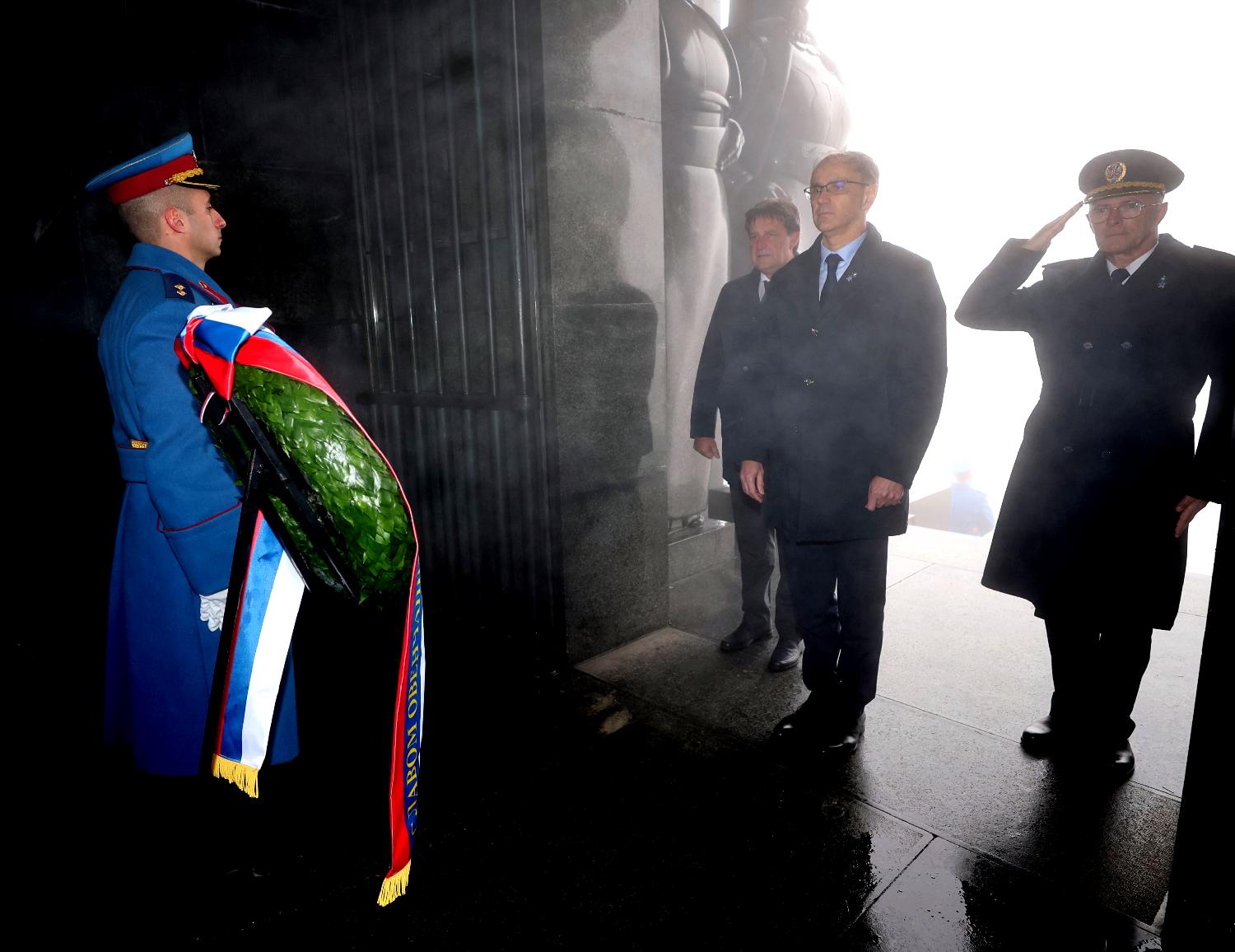 (FOTO) Kako je obeležen Dan primirja u Srbiji u slikama: Od polaganja venaca do crvene linije i živog zida 4