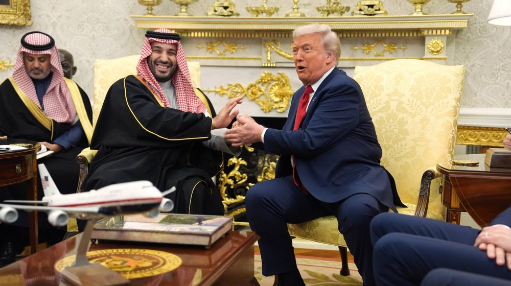 Mohamed bin Salman i Donald Tramp u Beloj kući
