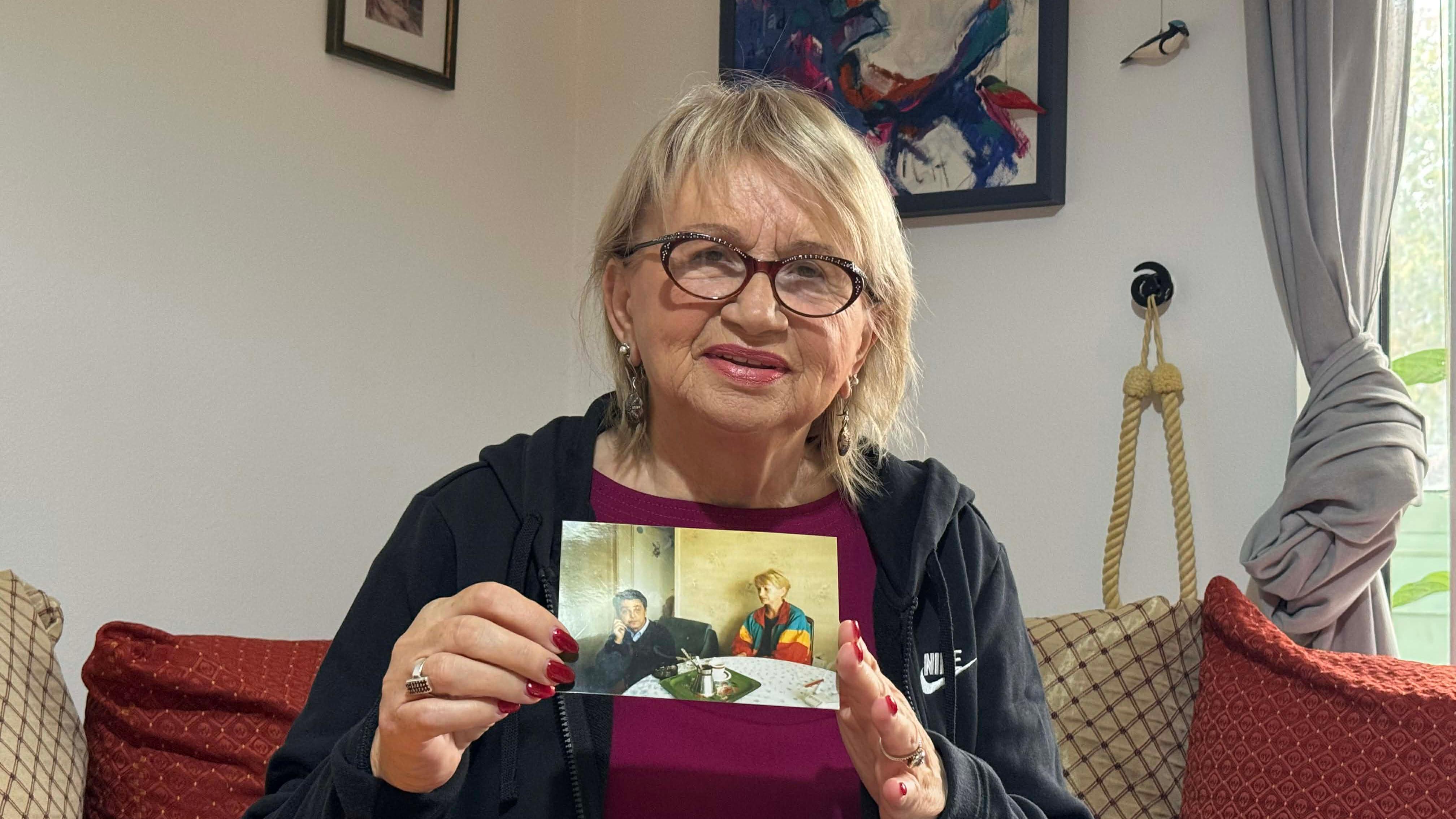 Boška Ćavar i prva fotografija nastala u njenom stanu nakon izbeglištva