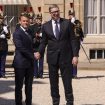 Emanuel Makron i Aleksandar Vučić