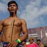 "Amazon se ne može dalje uništavati": Demonstranti iz autohtone zajednice 90 minuta blokirali glavni ulaz na konferenciju UN o klimi (FOTO) 2