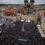 prag, protest, skup
