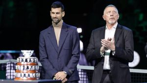 Novak Đoković i Boris Beker