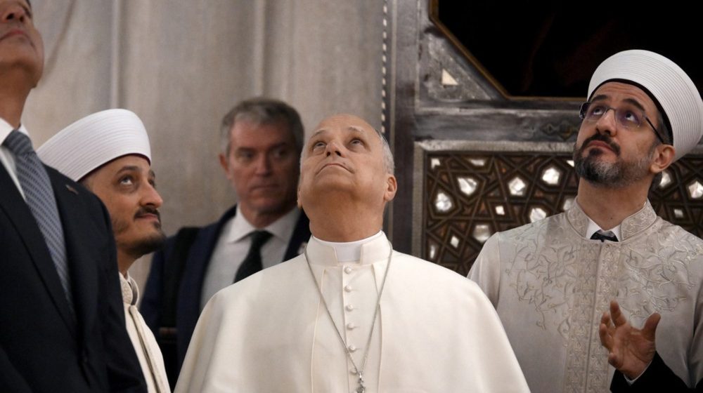 Papa Lav XIV posetio Plavu džamiju u Istanbulu 1