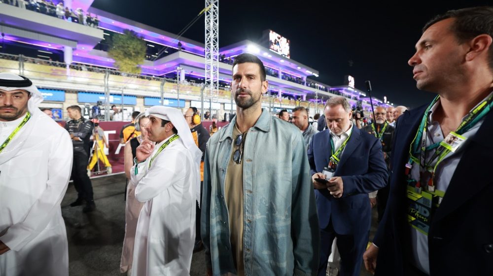 Novak Đoković Formula 1 Doha