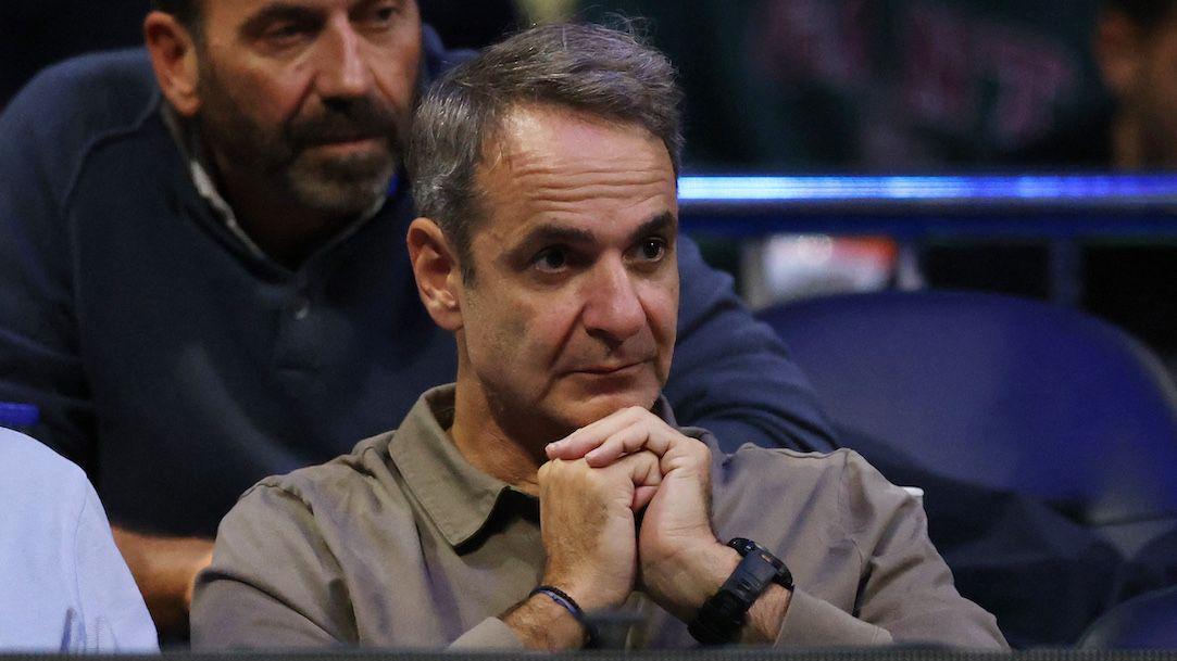 Kirjakos Micotakis, premijer Grčke, gledao je finale meča u Atini