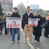 Niški srednjoškolci bojkotovali nastavu u znak podrške Dijani Hrki 3