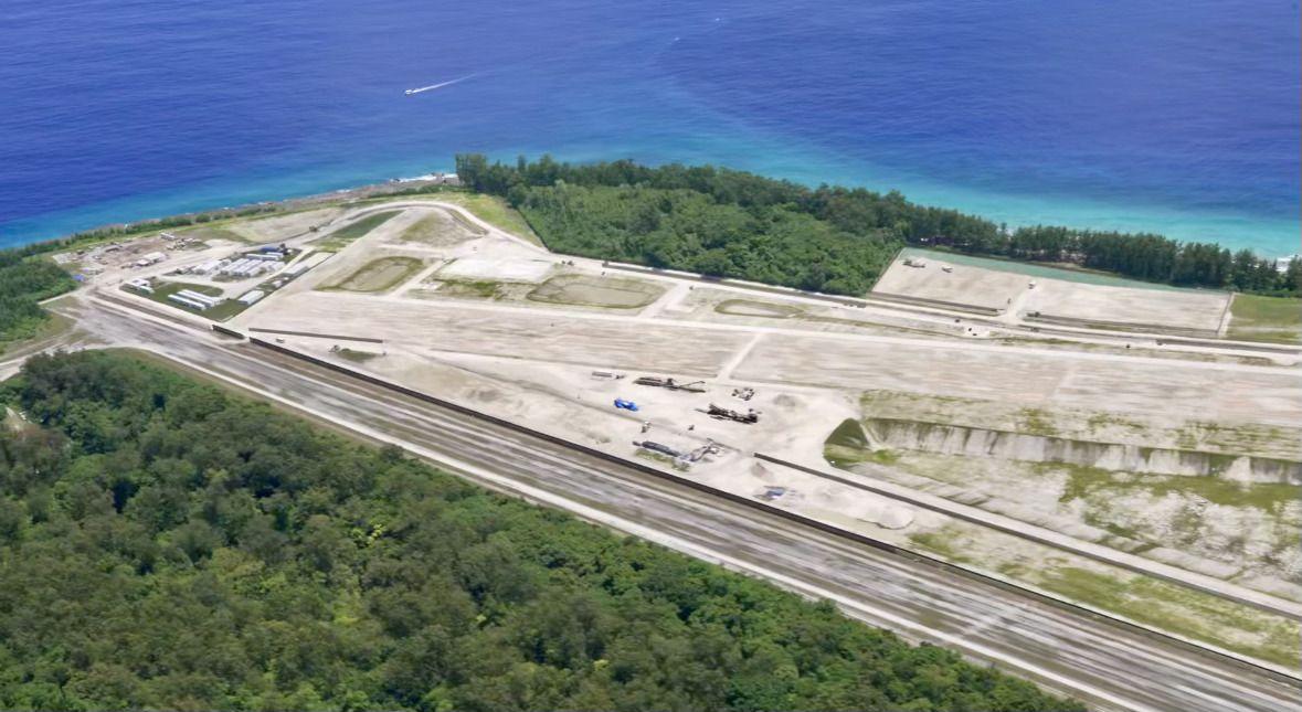 Egzotični pacifički arhipelag Palau u sendviču interesa velikih sila 6 Polje raščišćeno za izgradnju lokacije za prijemnik Takmor u Angauru, u Palauu