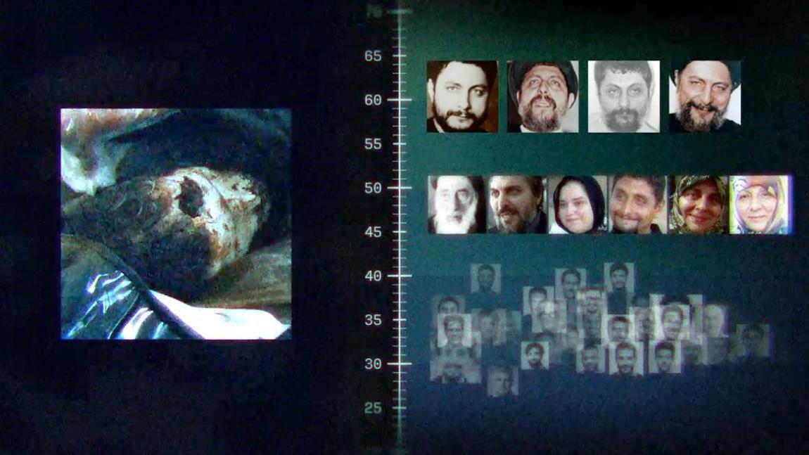 Fotografija tela iz mrtvačnice i slike pripadnika Sadrove porodice i drugih nasumičnih muškaraca