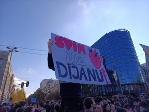 Nastavlja se blokada nastave u delu srednjih škola, đaci kreću u šetnju do Skupštine Srbije 1