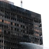 Potpuno izgoreo soliter nekadašnjeg zagrebačkog lista Vjesnik 8