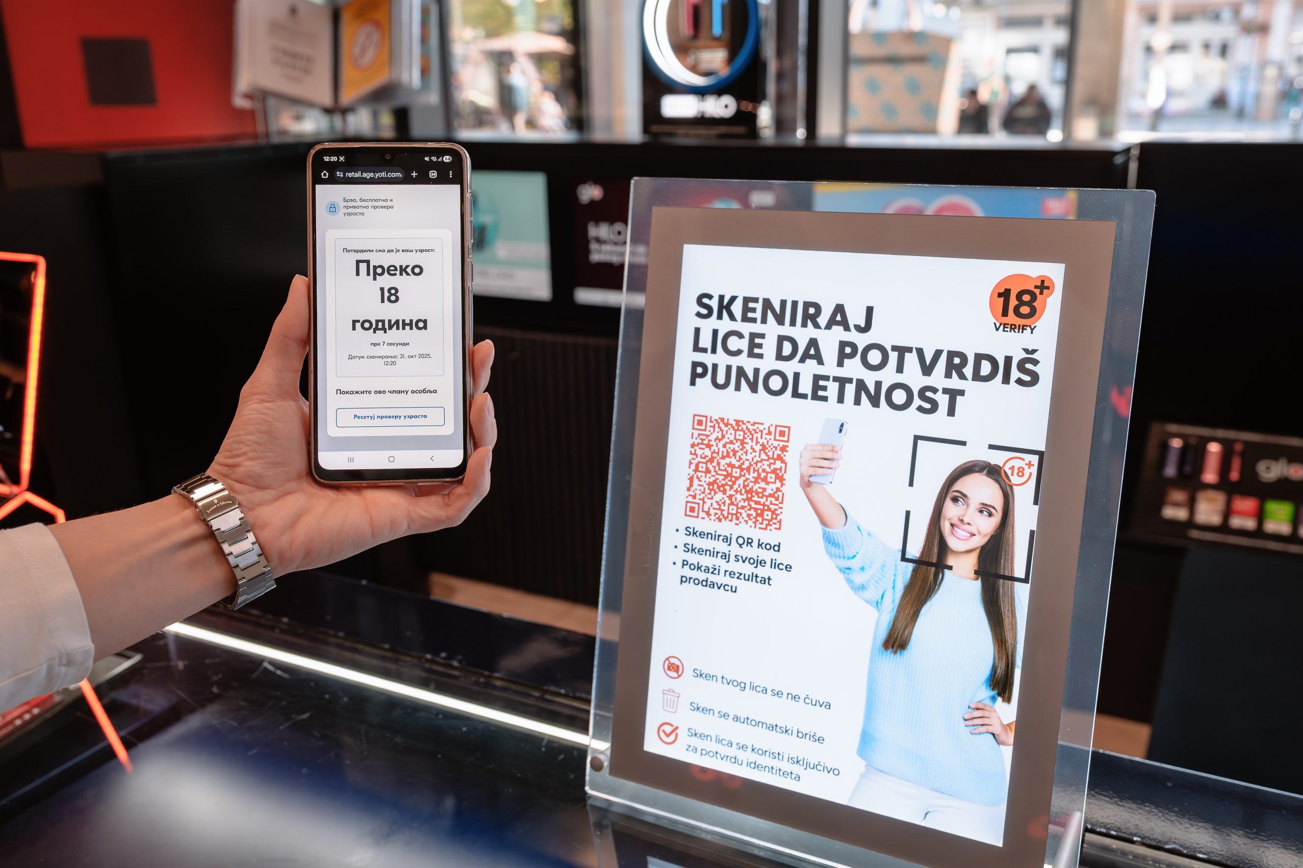 BAT uvodi inovativnu tehnologiju za dodatnu zaštitu maloletnika od pristupa duvanskim i nikotinskim proizvodima 2