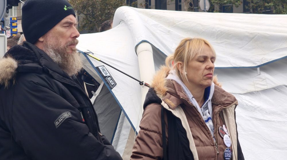 "Mama ne sme biti sama": Protest podrške Dijani Hrki i autoprevozniku Jaćimoviću u Čačku 11