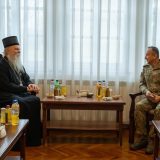 Komandant KFOR-a se sastao sa mitropolitom raško-prizrenskim Teodosijem 4