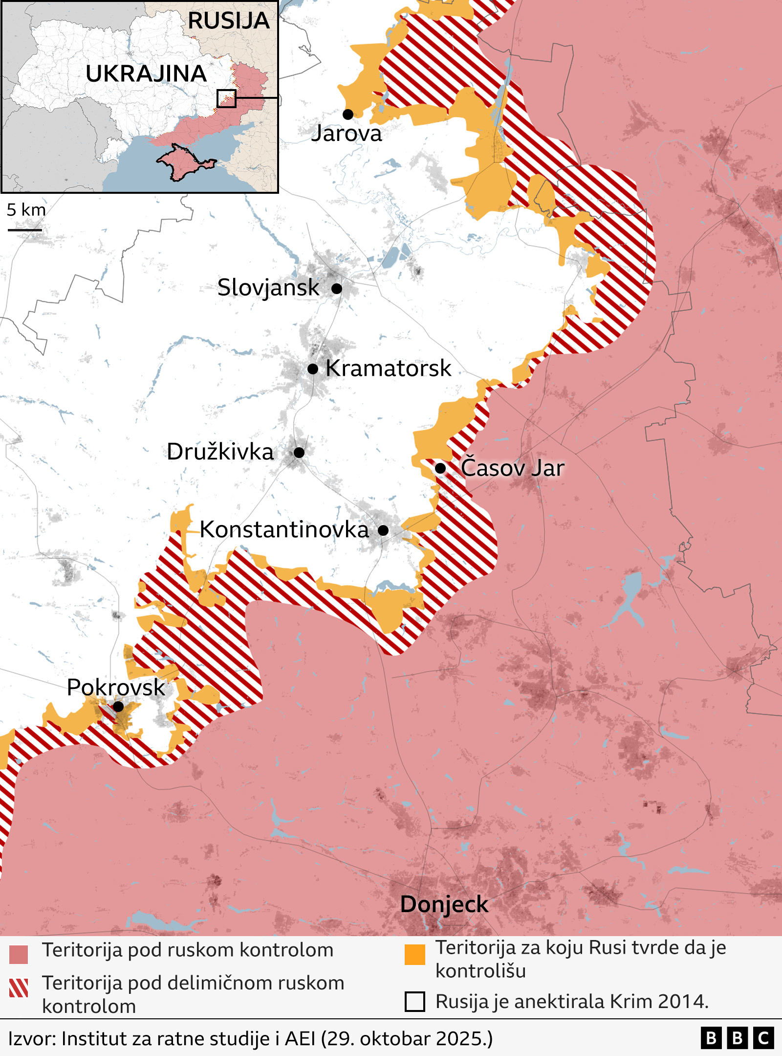 bitka za pokrovsk, mapa pokrovska