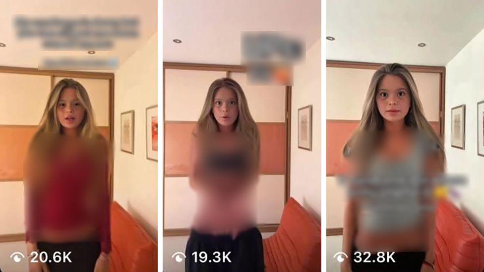 Zloupotreba Daunovog sindroma u dipfejk sadržajima radi zarade 2 Tri skrinšota sa objavama sa Instagrama koje su imale nekoliko desetina hiljada pregleda. Na svakom od skrinšotova je ista mlada žena koja izgleda kao tinejdžerka sa Daunovim sindromom.