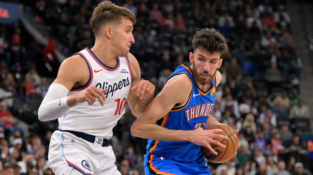 NBA: Oklahoma i dalje neporažena u NBA ligi, Bogdanović dvocifren u Klipersima 1