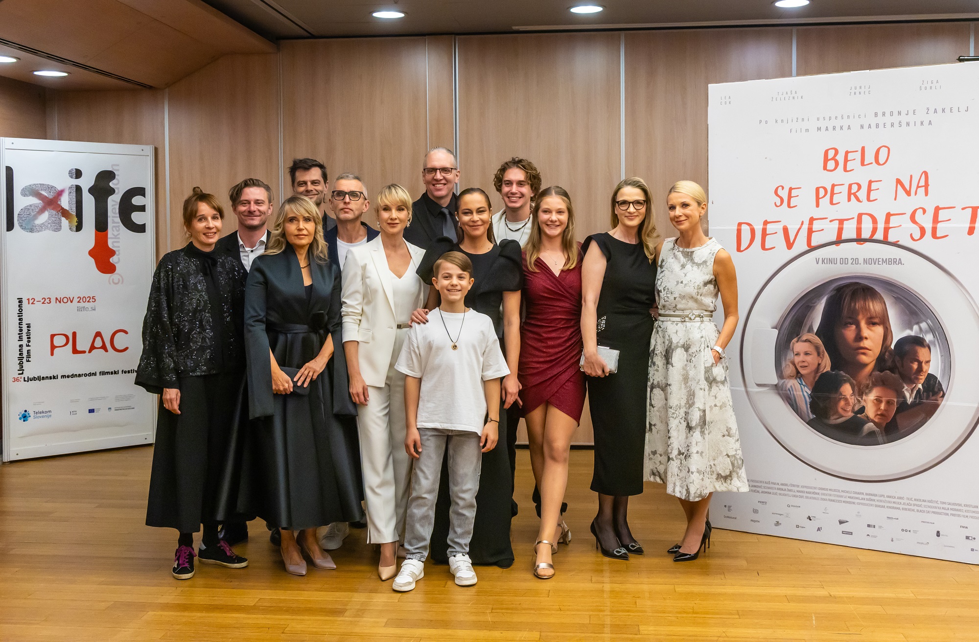 Prepuna sala i ovacije za film “Belo se pere na devedeset” i Anicu Dobru na otvaranju 36. Ljubljanskog filmskog festivala 2