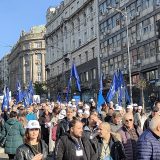 Samostalni sindikat ispred zgrade Vlade: Ako ne bude sastanka 15 dana, preostaje nam štrajk (FOTO, VIDEO) 6