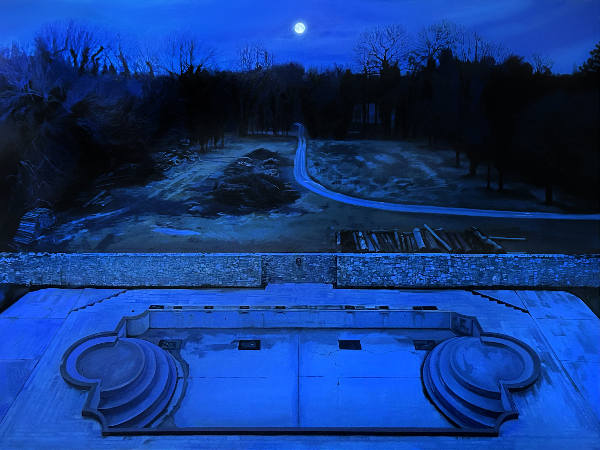 Metafizika boje dana i noći: O izložbi "Plavičaskaja" Marije Vukotić u Galeriji Kolarčeve zadužbine 2