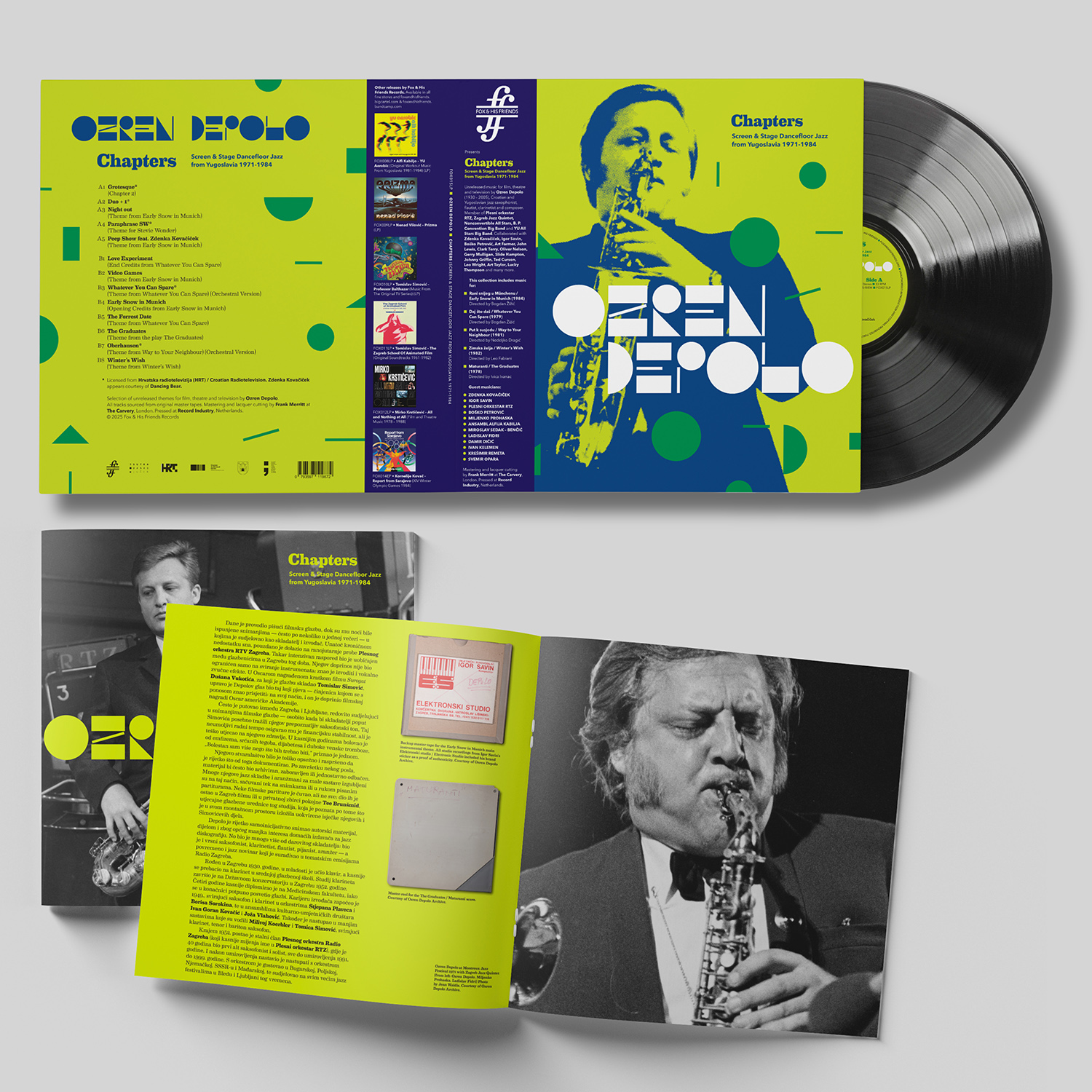 Ozren Depolo - "Chapters": Novo poglavlje u muzičkog zaostavštini velikana džeza 2