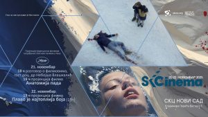 Besplatne projekcije filmova „Anatomija pada" i „Plavo je najtoplija boja" u SKCNS-u 1
