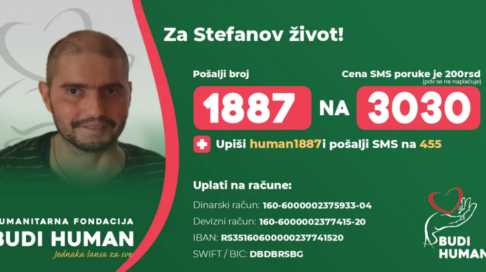 Stefanu potrebna pomoć za nastavak lečenja 1