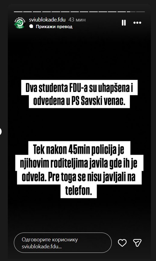 (UŽIVO) Više incidenata, hapšenja i napada na novinare: Iz Ćacilenda pirotehničkim sredstvima na građane koji su došli da podrže Dijanu Hrku 2