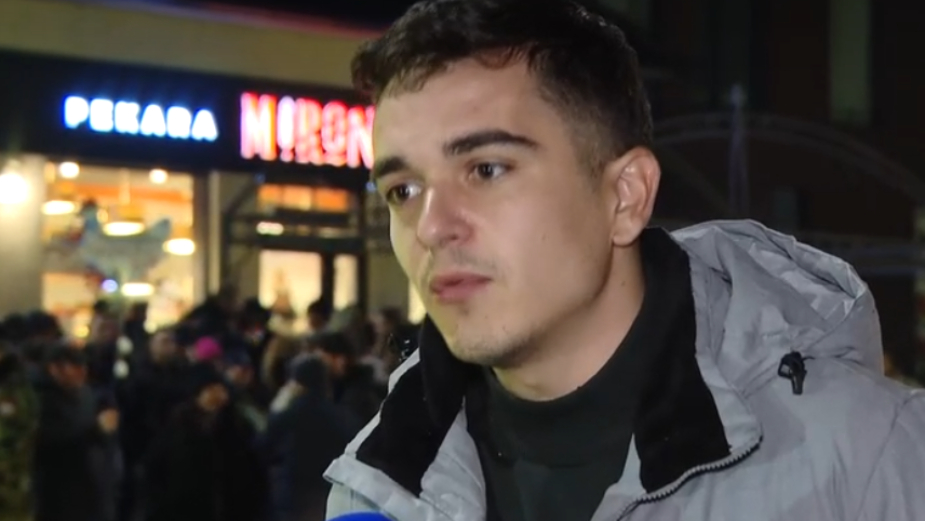 Vladimir Đorđević sa studentske liste u Mionici: Dva i po meseca ne spavam kod kuće, to je '41, to nije Srbija 1