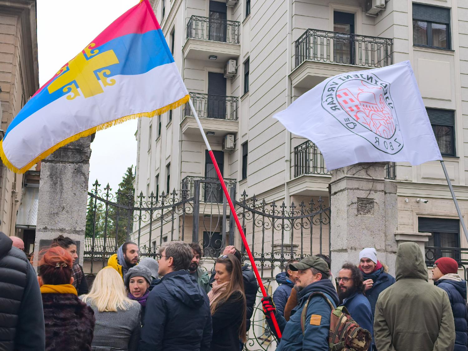 Poslednja brana Generalštaba: Protest podrške zaposlenima u Zavodu za zaštitu spomenika (FOTO) 5