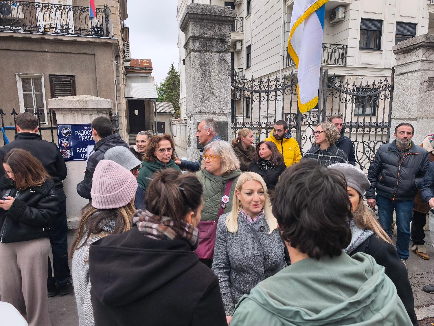Poslednja brana Generalštaba: Protest podrške zaposlenima u Zavodu za zaštitu spomenika (FOTO) 2