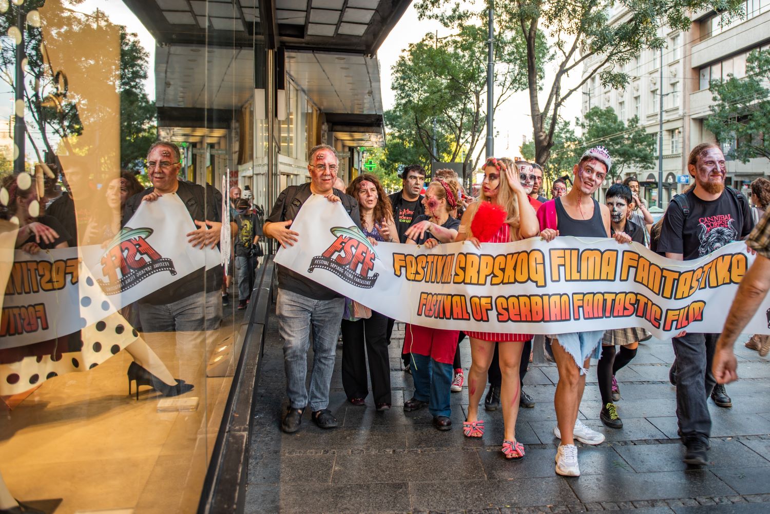 12. Zombie Walk u okviru 19. Festivala srpskog filma fantastike 1