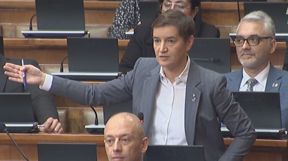 Ana Brnabić se raspravlja sa opozicijom oko biračkog spiska 1