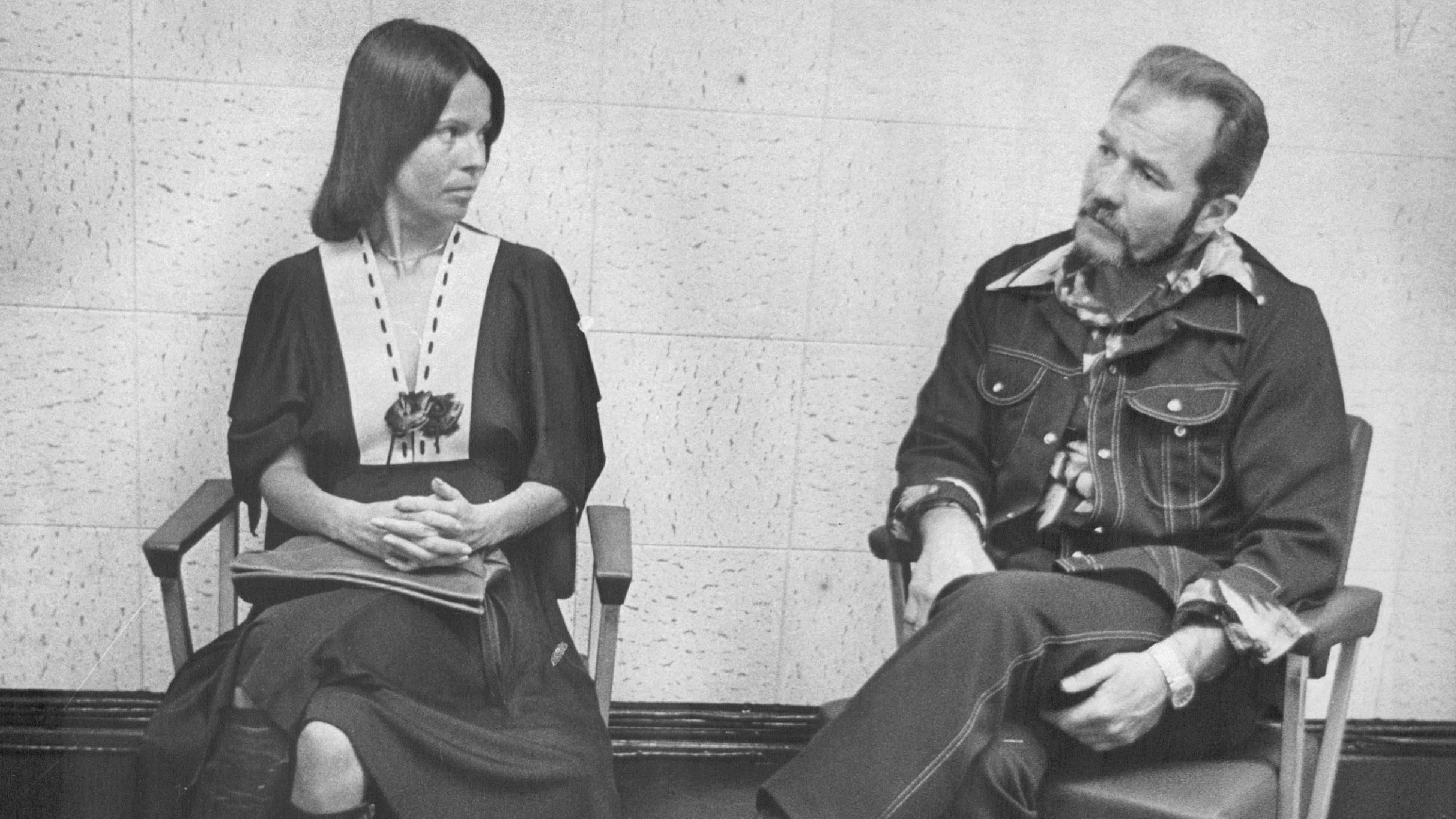 Kiti O’Nil sa prvim od dva supruga, Dafijem Hambltonom, bankarom koji je postao kaskader