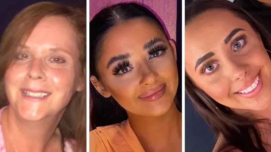 Fotografije Kerol, Luiz i Hane Hant 