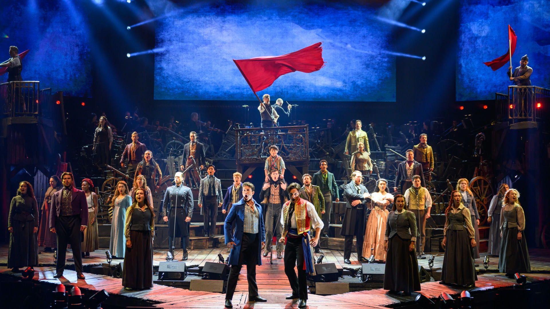 izvođenje predstave Jadnici 