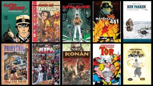 Izdavačka kuća Darkvud nedavno je objavila deset stripskih noviteta, među kojima se nalaze željni nastavci serijala, reprinti i kultni likovi.