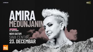 Svetski priznata muzička diva Amira Medunjanin održaće i drugi koncert ove godine u beogradskom Sava centru, 23. decembra, u organizaciji producentske kuće Long Play. Vrsna umetnica će, podsetimo, prvo zapevati na istom mestu mesec dana ranije, odnosno, 22. novembra, a pošto je taj koncert uveliko rasprodat, dodat je, na zadovoljstvo njenih obožavalaca, još jedan termin.