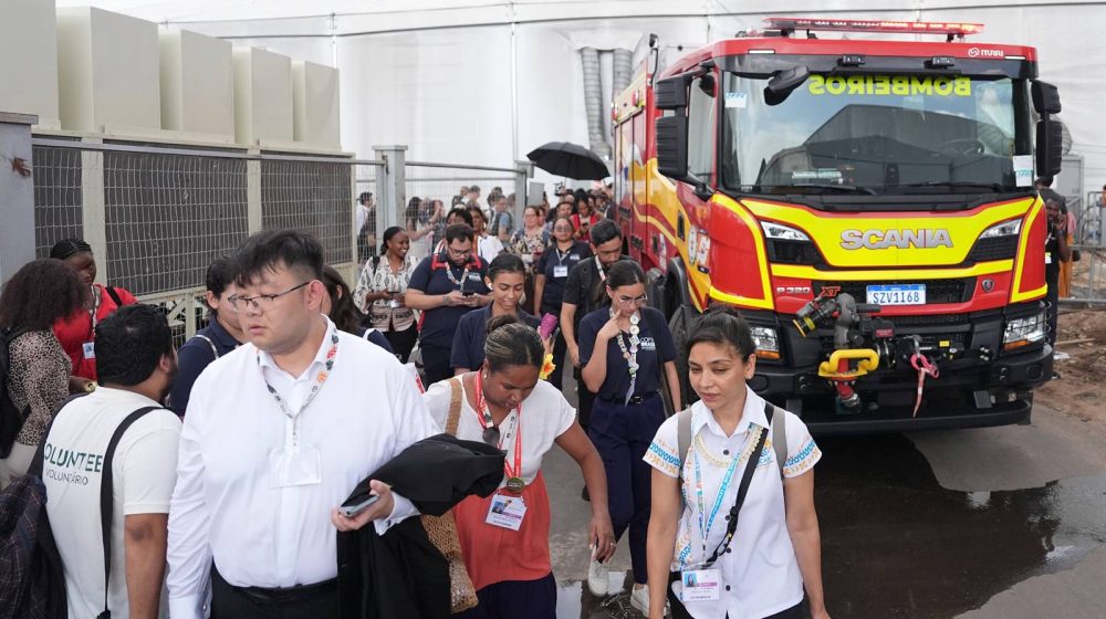 požar na klimatskoj konferenciji u Brazilu