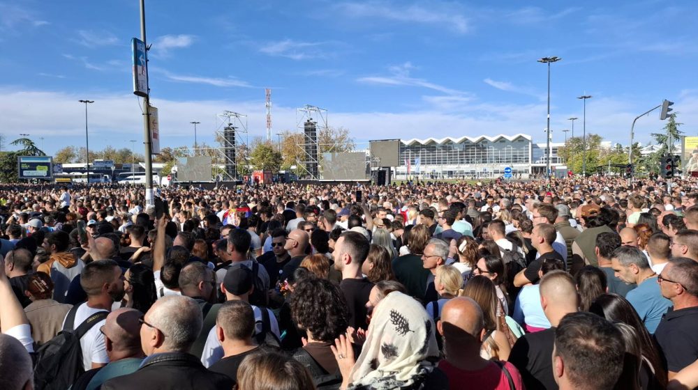 Kreni promeni: Snimci skupa u Novom Sadu iz drona (VIDEO) 1