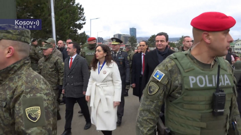 Osmani i Kurti obišli KBS: Vojska Kosova dostojan naslednik OVK, uloženo više od 430 miliona evra 1