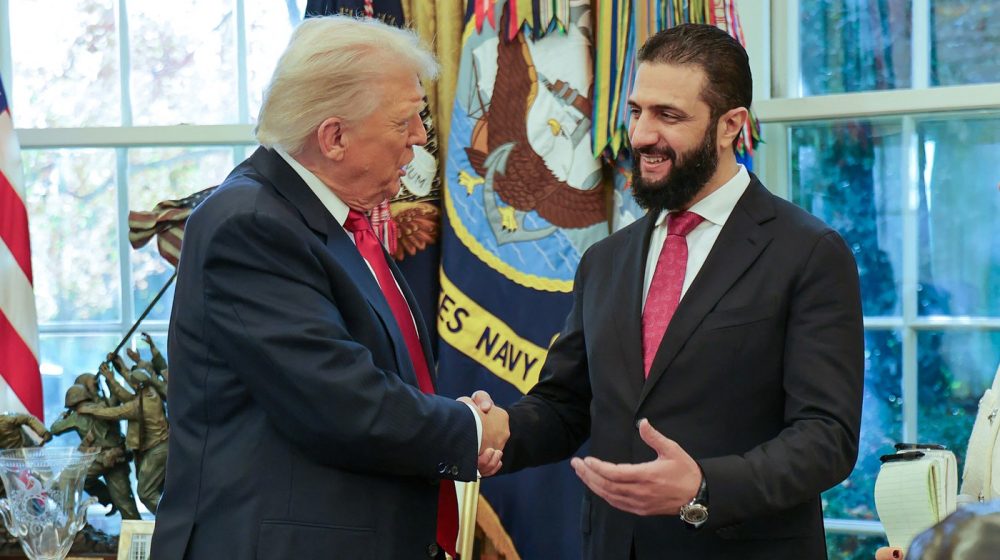 Donald Tramp i Ahmed el Šara