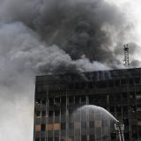 Zagreb, požar, Vjesnikov soliter