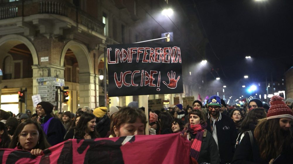 protest protiv femicida u Italiji
