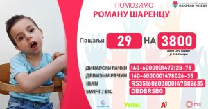 Do treće godine ležao potpuno nepomično, a danas hoda: Pomozimo Romanu da uspešno nastavi lečenje 14