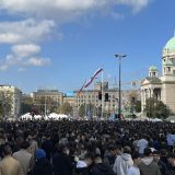 Stotine đaka ispred ispred Skupštine: "Hvala vam, deco" poručila je Dijana Hrka (FOTO, VIDEO) 8