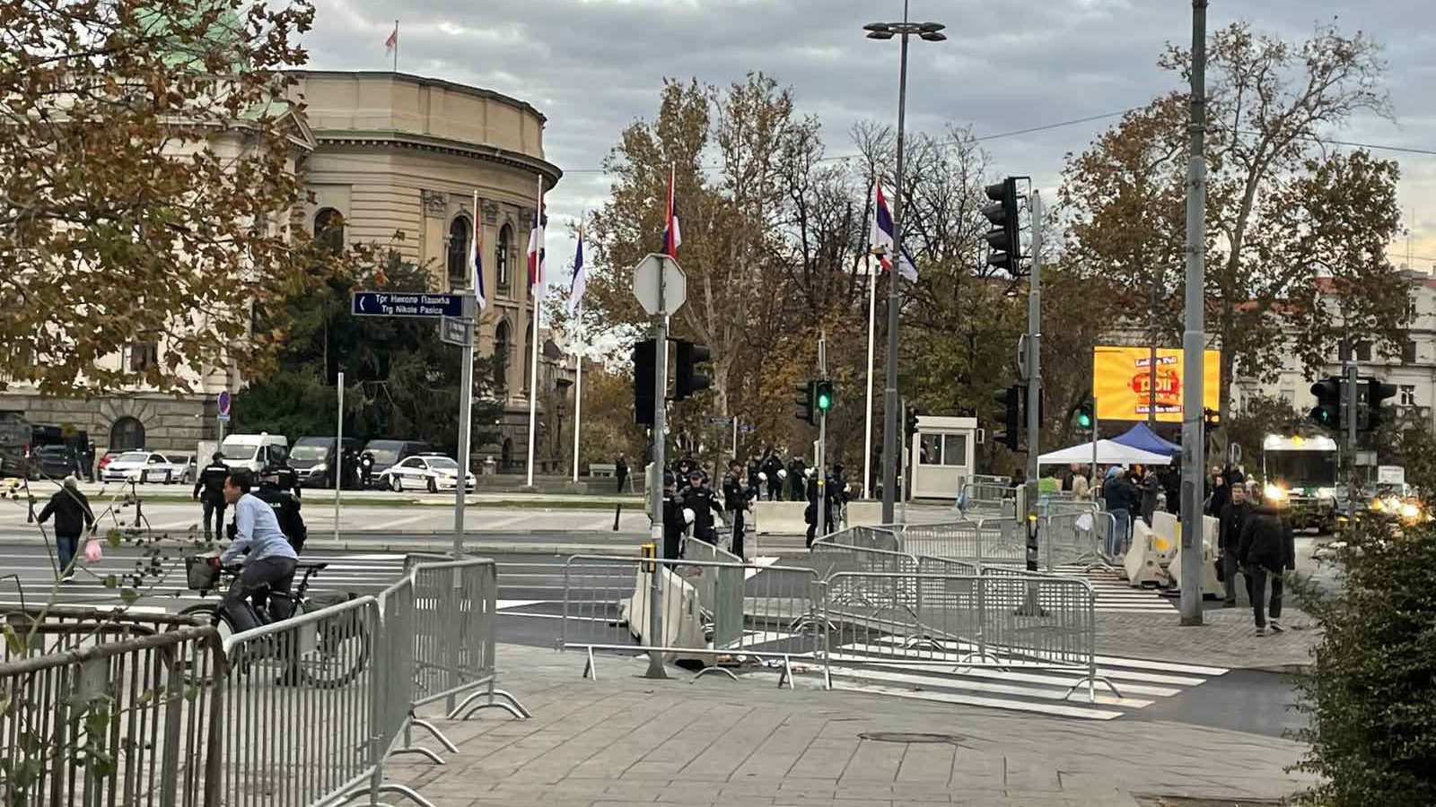 Policija ispred Skupštine: Dijana Hrka nastavlja štrajk glađu, skup podrške Štimcu ispred 29. novembra 3