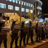 Novi Sad, autobus, protest, policija